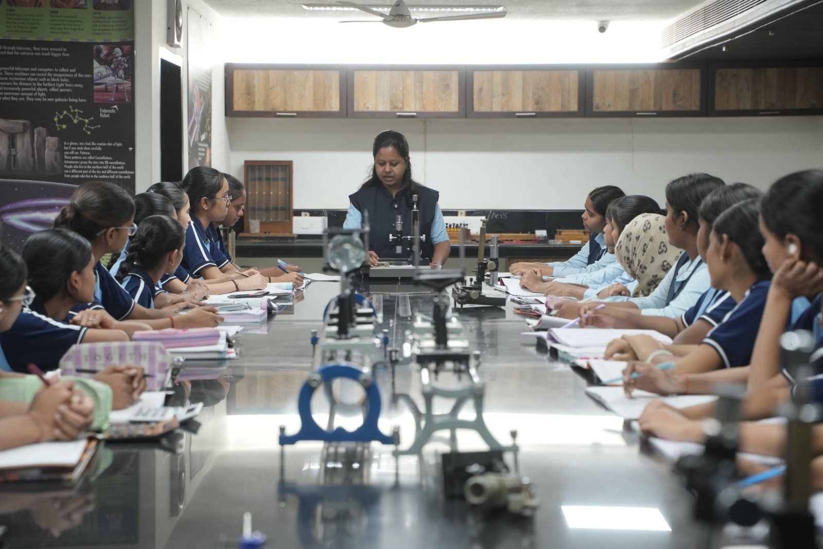 Higher Secondary education at NES